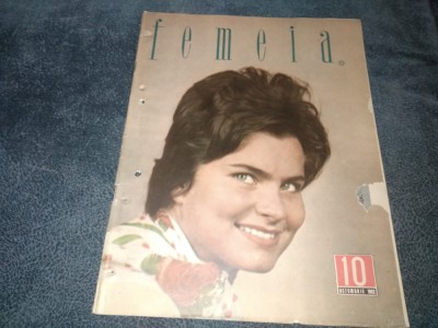 REVISTA FEMEIA NR 10 1962 foto
