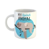 Cana alba ceramica My animal spirit, INOVATIX&reg;. 330ml