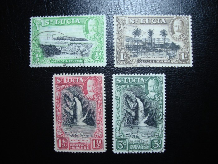 ST. LUCIA GEORGE V