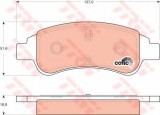 Set placute frana,frana disc CITROEN XSARA PICASSO (N68) (1999 - 2016) TRW GDB1563