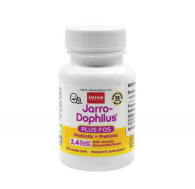 Jarro-Dophilus+FOS, 30cps, Jarrow Formulas foto