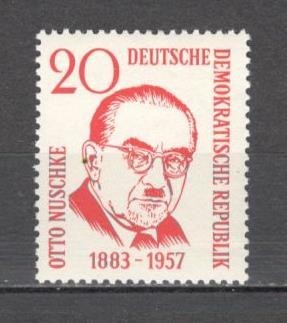 D.D.R.1958 1 an moarte O.Nuschke-om politic SD.62 foto