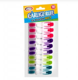 Set carlige de rufe Silicon Mici 10/Set, Misavan, multicolore