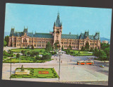 CPIB 20530 CARTE POSTALA - IASI. PALATUL CULTURII, TRAMVAI, Necirculata, Fotografie