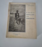 Carte veche 1942 Vasile Alecsandri Poezii populare ale romanilor