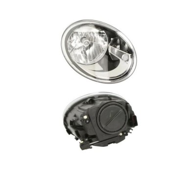Far VW BEETLE (5C1), 10.2011-, TYC, fata, partea dreapta, cu lumina de zi;tip bec H4+W21/5W; electric; cu motor; foto