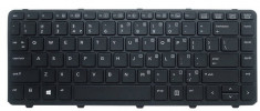 Tastatura laptop pentru HP PROBOOK 430 440 445 G2 640 G1 645 G1 iluminata cu rama foto