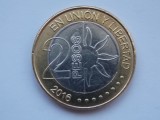 2 PESOS 2016 ARGENTINA-COMEMORATIVA, America Centrala si de Sud