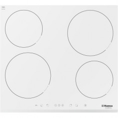 Plita pe inductie Hansa BHIW67323, 60 cm, 4 arzatoare, alb