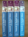 ARTHUR CONAN DOYLE - AVENTURILE LUI SHERLOCK HOLMES - 4 volume (biblioteca adevarul) - 2011