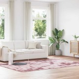 VidaXL Covor shaggy cu pom &icirc;nalt, NAVARRA, roz praf, 200x290 cm