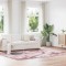 Gossi covor shaggy roz praf 200x290 cm poliester