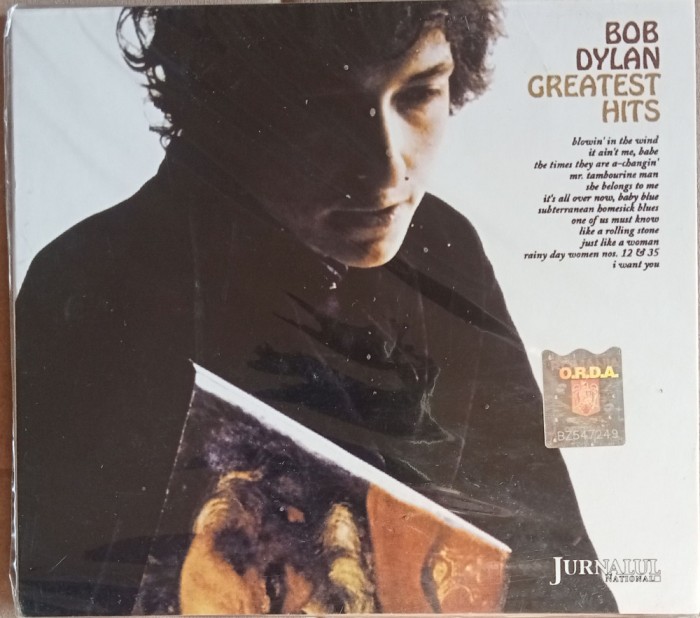 CD Bob Dylan Greatests Hits Jurnalul National nou in tipla
