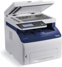 Imprimanta Multifunctionala Laser Color Xerox WorkCenter 6027, A4, 30.000 pagini/luna, 1200 x 2400 DPI, Wi-Fi, USB, Fax, Network, ADF, Scanner, foto