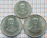 Set 3 monede Portugalia 2,5, 5, 25 Escudos 1977 Alexandre Herculano - A030, Europa
