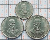 set 3 monede Portugalia 2,5, 5, 25 Escudos 1977 Alexandre Herculano - A030