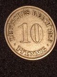 10 pfennig 1913 G, Tiraj = 1.373.000, stare UNC. Discount conform decriere [10 - 20 %. Vezi descrierea.]., Europa