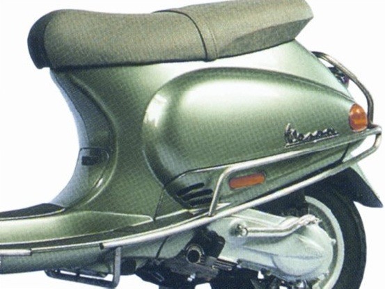 Ornament cromat parti laterale spate Vespa ET2 - ET4 - Vespa LX - Vespa LXV - Vespa S 2T - 4T 50-125-150cc
