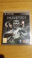 PS3 Injustice Gods among us - joc original by WADDER foto