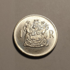 Africa de Sud 1 Rand 1969 UNC de Argint