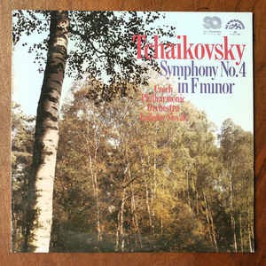 VINIL LP Tchaikovsky, The Czech Philharmonic &amp;lrm;&amp;ndash; Symphony No. 4 (VG++) 4CH foto