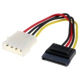 Adaptor Molex Tată la SATA, 0,15m