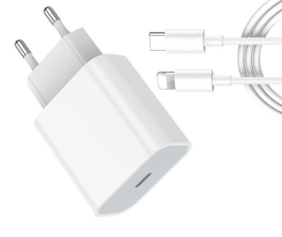 Set Incarcator SvodMedia&amp;reg;️ Compatibil cu iPhone, USB-C 20W Fast Charger si Cablu USB-C Lightning, Compatibil cu iPhone 14 / 13 / 12 / 11 XS / X / 8 / foto