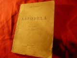 Ion Pillat - Asfodela - Prima Ed. 1943 Ausonia , Prefata NI Herescu , 94 pag