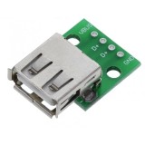 Modul adaptor USB 2.0 mama la DIP OKY3447-3, CE Contact Electric