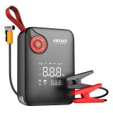 Mini pornitor portabil 4 &icirc;n 1 cu LED/compresor de aer/acumulator extern 12V 7,2Ah 600A PRO AMIO-04675