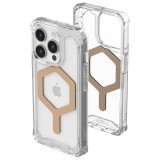 Husa MagSafe pentru Apple iPhone 15 Pro Max, Urban Armor Gear, Plyo, Aurie