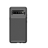 Husa Auto Focus Carbon Pentru Samsung Galaxy S10e, G970 - Negru, ALC MOBILE