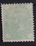 Romania 1894 - Carol l-Cifra in 4 colturi PR ,Lp.49b