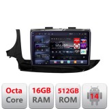 Navigatie Opel Mokka 2016- Edotec Kit-MOKKA2 8 core QLED 2K 16+512GB 360 Android Waze USB Navigatie Internet Youtube Radio
