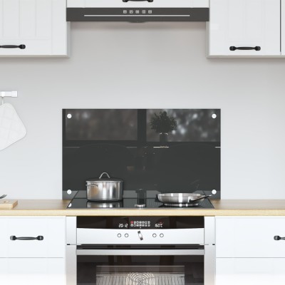 vidaXL Spate de bucătărie Gri &amp;icirc;nchis 70 x 40 x 0.6 cm 42001238 foto