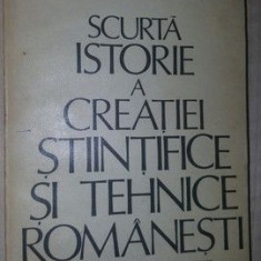 Scurta istorie a creatiei stiintifice si tehnice romanesti- I.M.Stefan, Edmond Nicolau