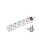 Prelungitor 5 prize 5m cu intrerupator 3xG1.5mmp 3500W Well