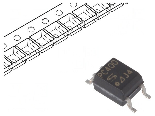 Optocuplor SMD 1 Canal 3.75kV SO5