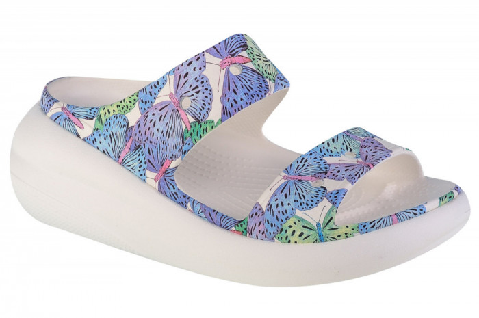 Papuci flip-flop Crocs Classic Crush Butterfly Sandal 208247-94S multicolor