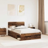 Cumpara ieftin Cadru de pat Lemn vechi 120 x 200 cm Lemn de pin masiv