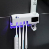 Dozator electric pasta de dinti cu alimentare solara si sterilizator UV, Oem