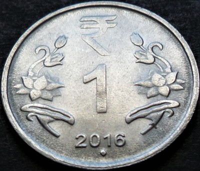 Moneda 1 RUPIE (RUPEE) - INDIA, anul 2016 * cod 3711 = A.UNC foto