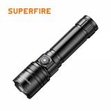 Lanterna LED Superfire Y25, Zoom, 600lm, 450M, 2000mAh, incarcare USB-C, 10W, Supfire