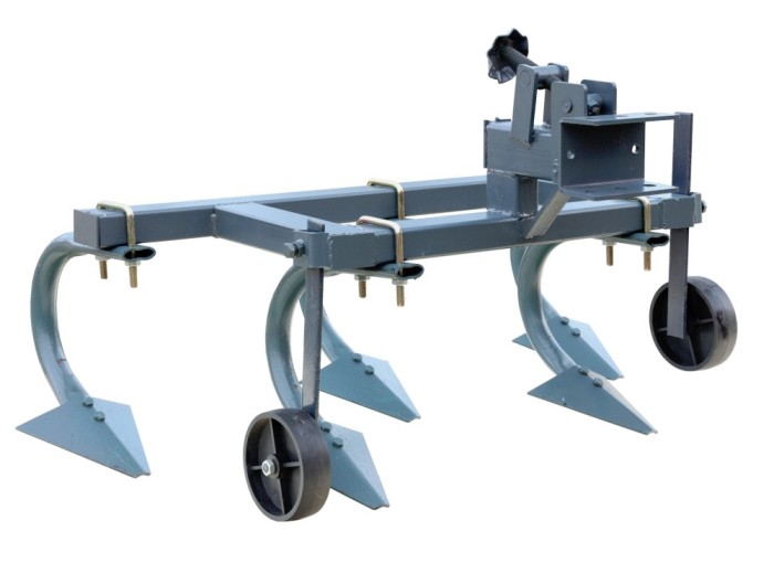 ProGARDEN Cultivator cu 5 brazdare, 100cm pentru minitractoarele Campo T ProAdvanced PowerfulTools