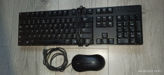 Kit tastatura si mouse usb Dell foto