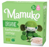 Porridge din hrisca raw bio, 4+ luni, 200g Mamuko