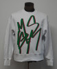 Tricou MSGM Milano, Alb, Casual, Imprimeu text