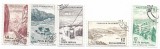 Romania (207) - Puncte turistice la munte, 1964 - serie obliterata