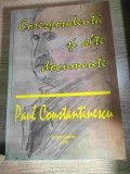 Paul Constantinescu - Corespondenta si alte documente (Editura Karta-Graphic, Ploiesti, 2009)