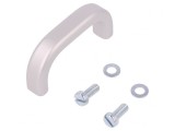 Manetă Aluminiu Gri 29mm 63mm 12mm